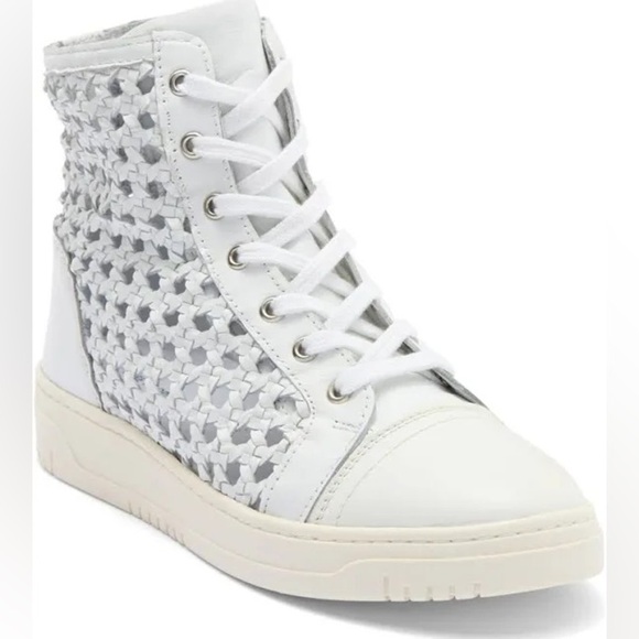 Free People Women's Hayes High-Top Oxford Sneakers - Picture 4 of 4